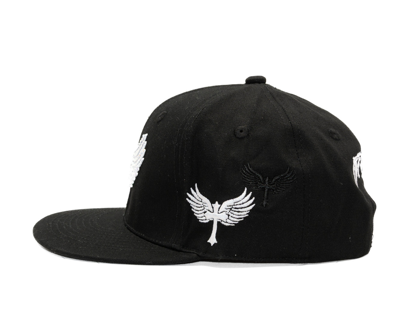 SnapBack Rhinostones black