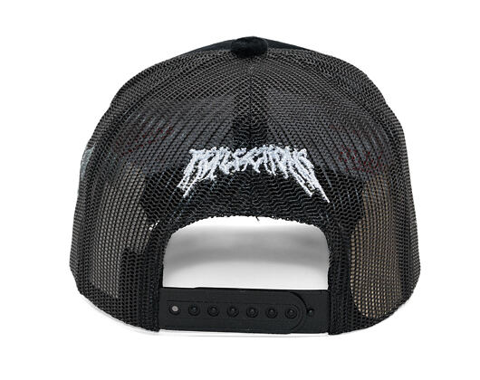 Velvet Rhinostones  Black / White
