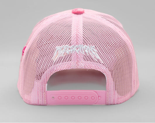 Velvet Rhinostones  Pink / White