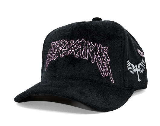 Angel Cap Blush Pink / Black