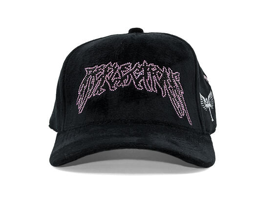 Angel Cap Blush Pink / Black