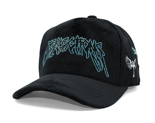 Angel Cap Baby Blue / Black