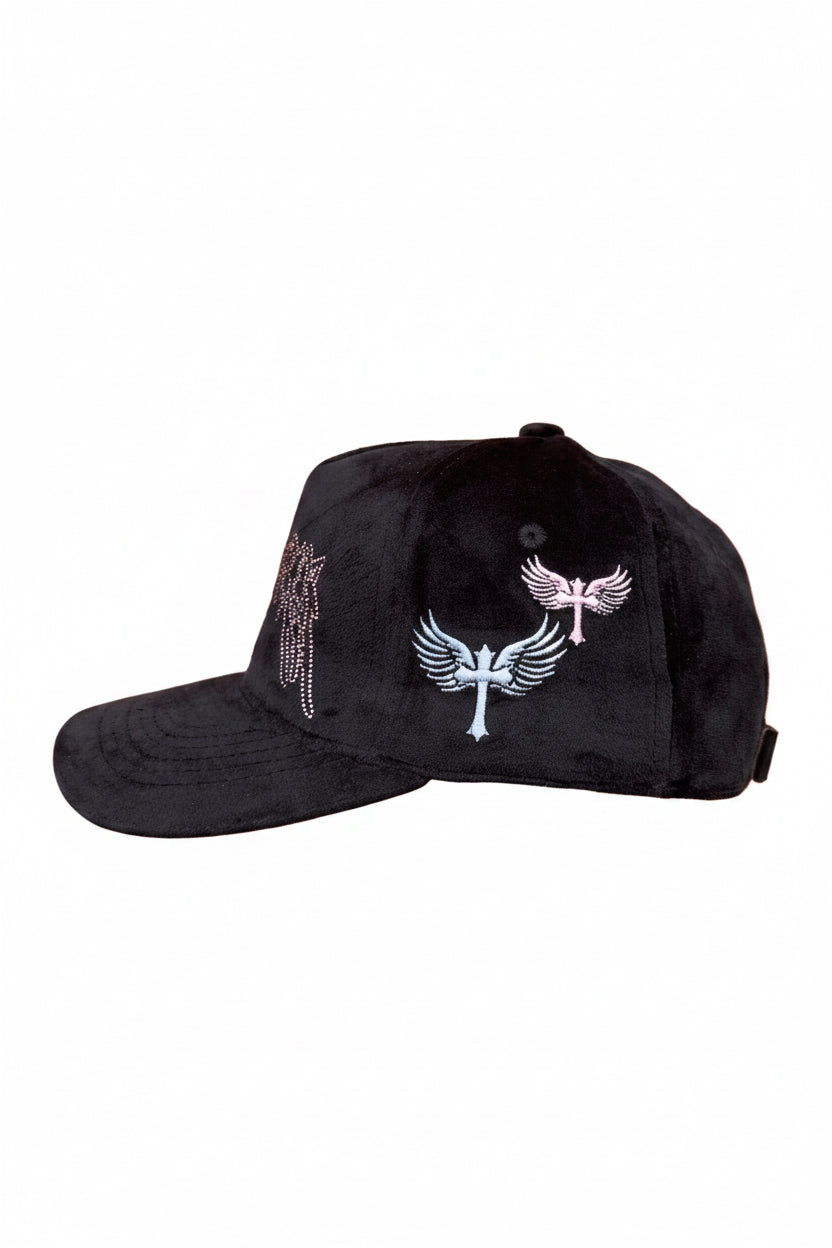Reflection Angel Cap – Blush Pink