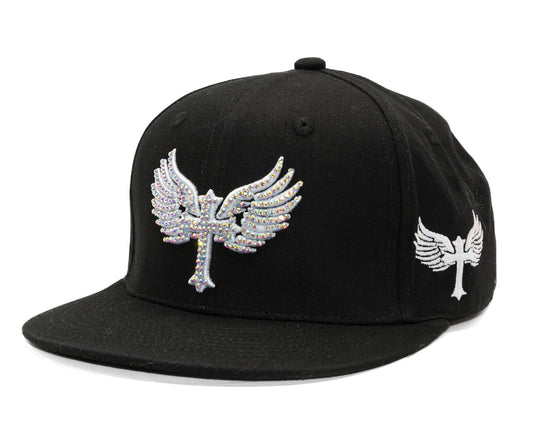 SnapBack Rhinostones black