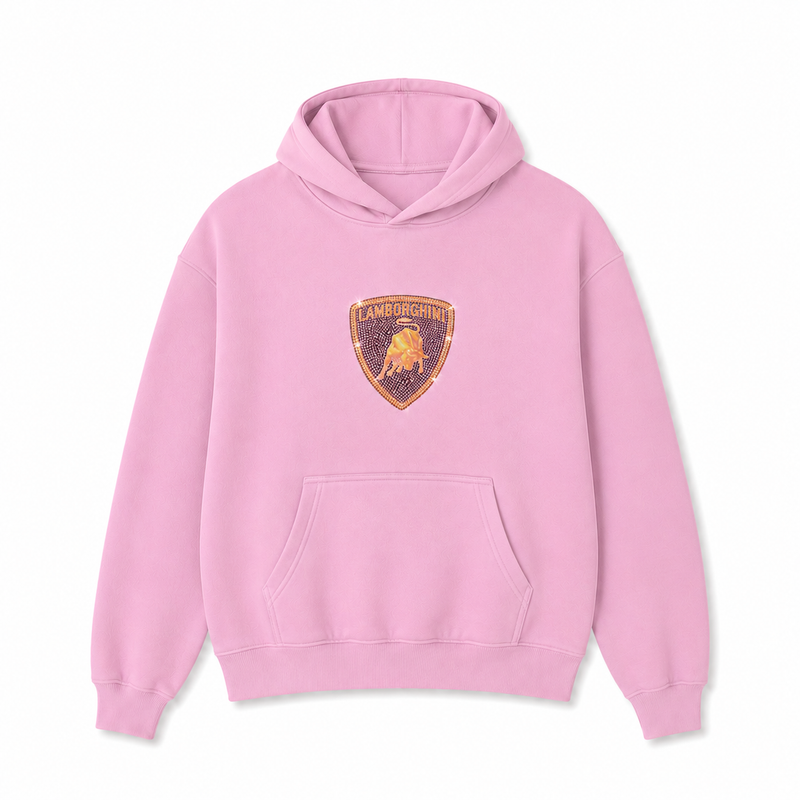 Custom Lamborghini Pink HOODIE